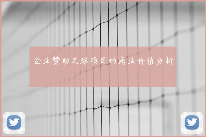 企业赞助足球项目的商业价值分析